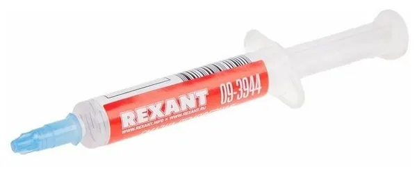 Силиконовое масло REXANT, ПМС-60000 (Полиметилсилоксан), 2 мл, шприц, «Демпферное» Артикул 09-3944
