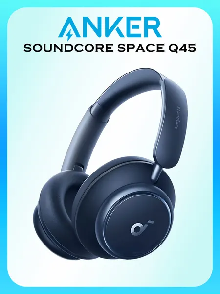 Беспроводные наушники ANKER Soundcore Q45, синие