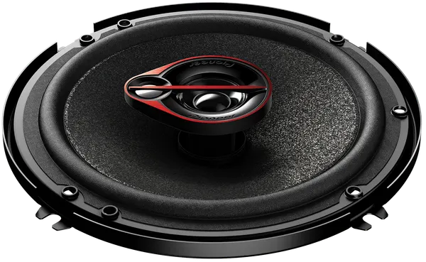 Колонки автомобильные Pioneer TS-R1651S-2, 16,5 см, коаксиальные трёхполосные, 2 шт.