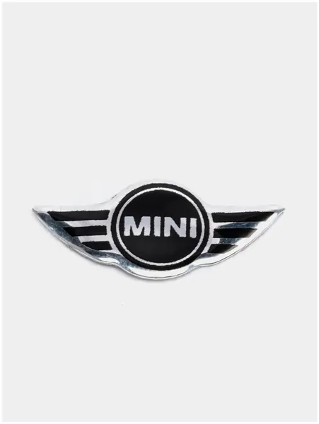 Эмблема наклейка Mini на ключ зажигания, алюминий, 22 мм * 9 мм