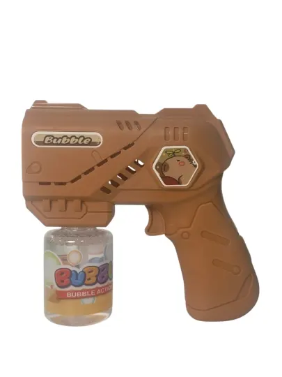 Пистолет для мыльных пузырей Bubble Gun, генератор пенных пузырей для детей