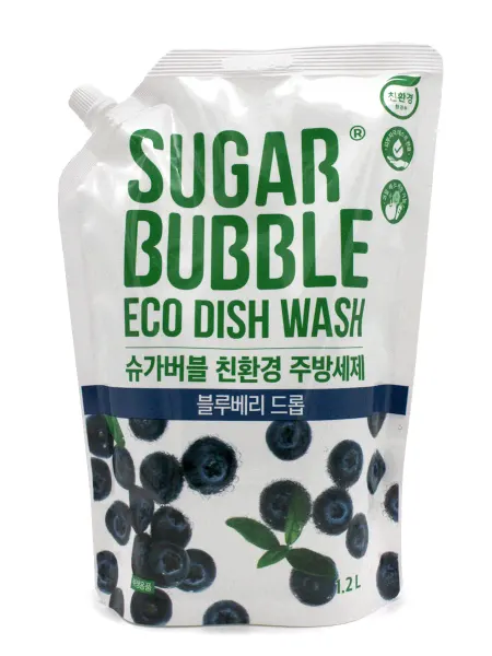 Sugar Bubble Эко-средство для мытья посуды, 1200 мл