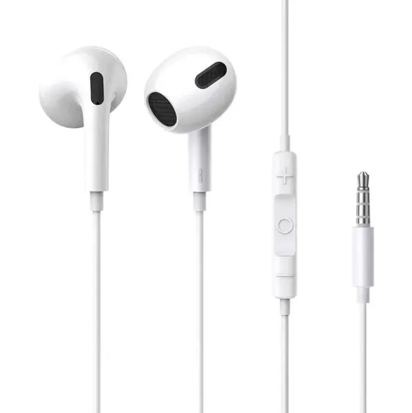 Проводные наушники Baseus Encok H17 (NGCR020002), 3.5mm, белый