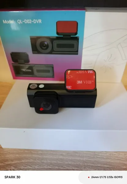 Видео регистратор 3К, QL-D02-DVR круглосуточный мониторинг парковки
