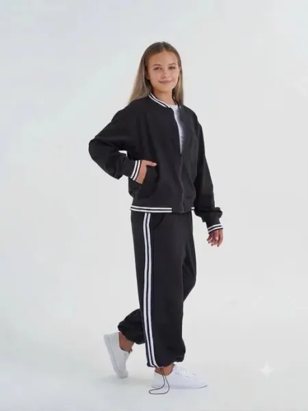 Костюм спортивный с кофтой на молнии NgocAnh Fashion
