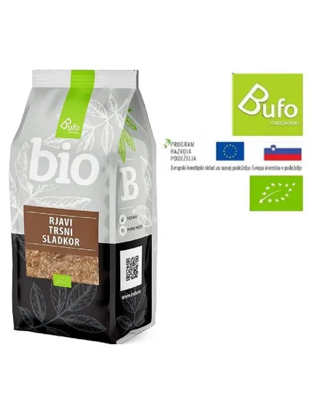Bufo Eko сахар тростниковый демерара Словения 500 гр