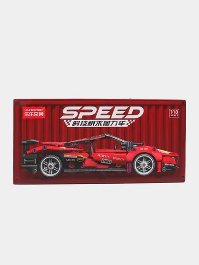 Конструктор Technic Ferrari, Bugatti, Porshe, Lamborghini, мотоцикл, суперкар