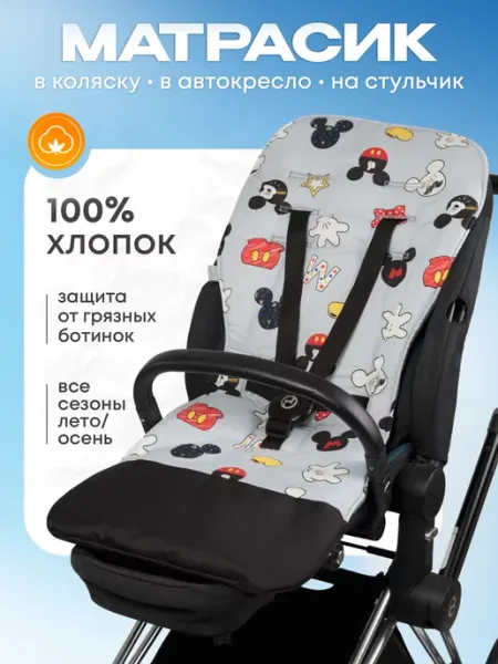 Buggykids Матрас в коляску, Хлопковый матрасик