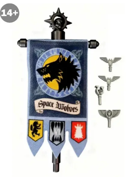 Warhammer 40k, Знамя Космических Волков, конструктор Polegon