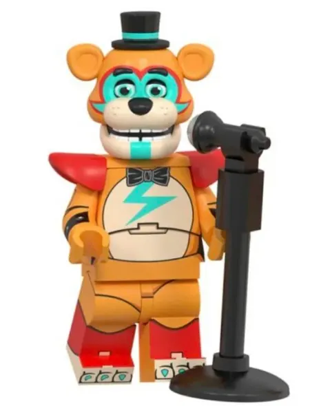 Фигурка персонажа "FNAF", Фредди, конструктор Polegon