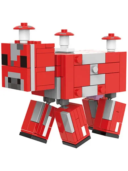 Фигурка Minecraft, Грибная корова, конструктор Polegon
