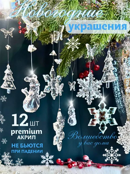 Дед Мороз рекомендует Новогодние украшения для дома