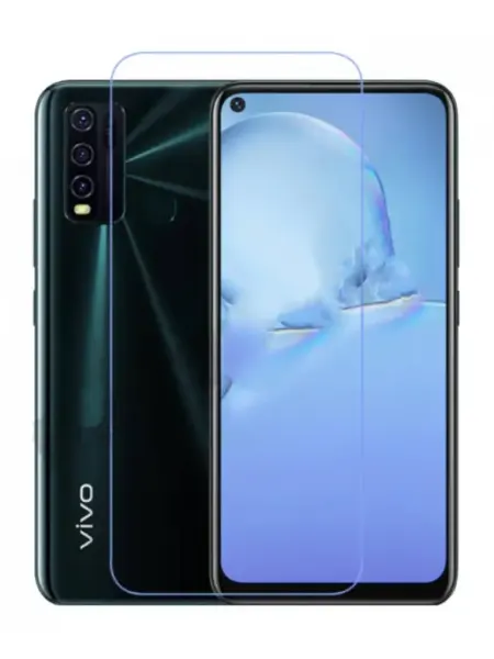 Защитное противоударное стекло на Vivo Y30 MyPads