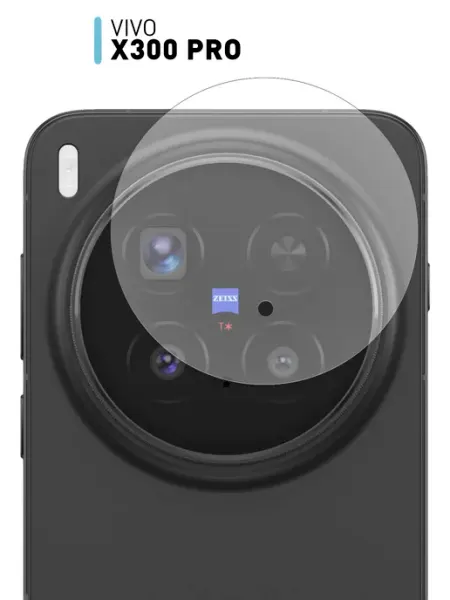 Защитное стекло на камеру Vivo X300 Pro (Виво Х300 Про) Rosco