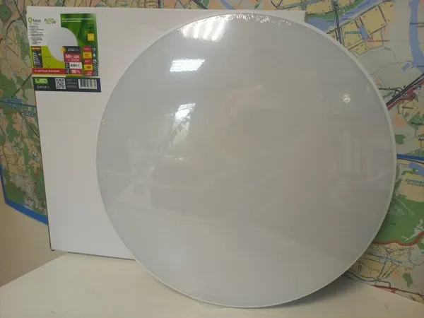 Светильник потолочный светодиодный декоративный 30 Вт FL-LED Tondi 30W 4000K круглый IP20 2550Lm