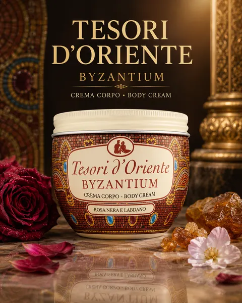 Крем для тела Tesori d'Oriente "Vaso Byzantium", 300мл, для всех типов кожи