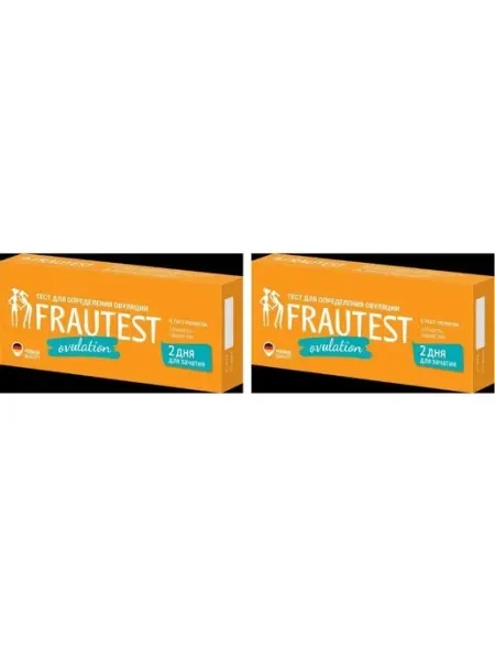 Тест-полоска для определения овуляции ovulatio 3 шт Frautest