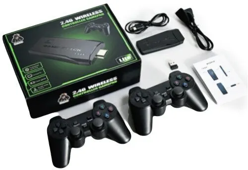 Портативная игровая приставка Game Stick Lite 64 GB Ретро Игры 90х годов Mortal Kombat