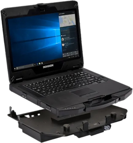 Ноутбук Durabook S14I Gen2 Standard S4E1A2AAEBXE i5-1135G7/8GB/256GB SSD/RJ45/14" FHD IPS/WiFi/BT/cam/Win10Pro/black