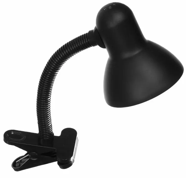 Светильник настольный на прищепке TDM Electric SQ0337-0025 40 Вт E27 черный матовый