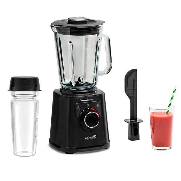 Cтационарный блендер Moulinex PerfectMix+ LM87G810, стеклянный кувшин