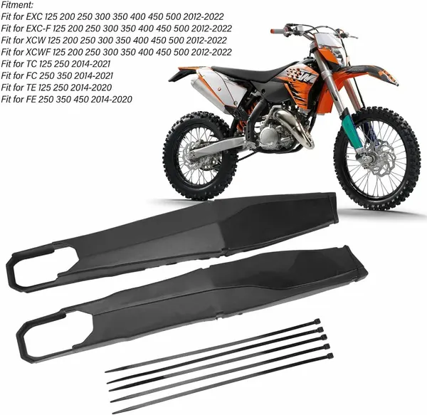 Защита маятника пластиковая для мотоцикла KTM Black