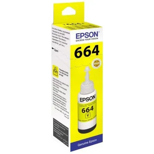 Чернила Epson C13T66444A L100/L200, желтый q0000050924