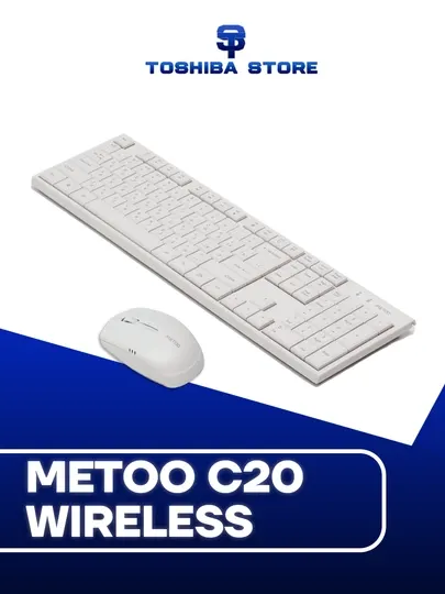 Клавиатура и мышь Metoo C20 Wireless