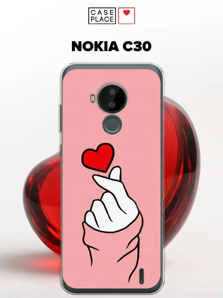 Case Place Чехол на Nokia C30 милый