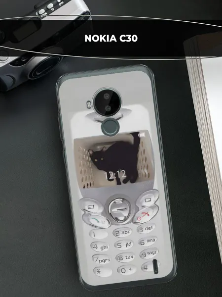 Nokia Чехол на C30 прикольный
