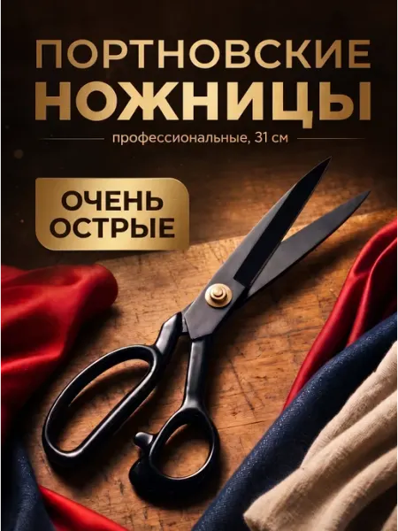 Ножницы портновские профессиональные для ткани 12 Trebol