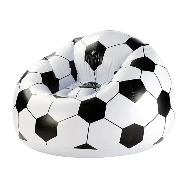 Надувное кресло BestWay 75010 BW Футбольный мяч Beanless Soccer Ball Chair, 114x112x71 см