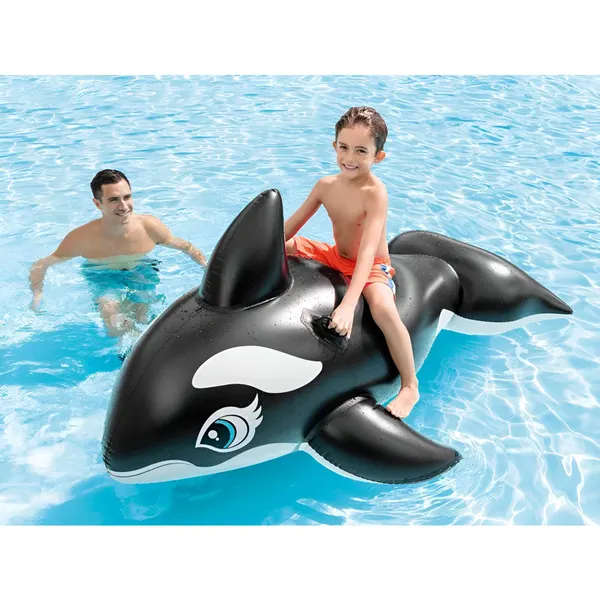 Надувная игрушка, Intex 58561, Касатка черная, 188х122 см, до 40 кг