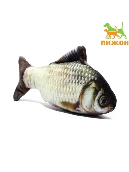 Мягкая игрушка-рыбка с мятой для кошек