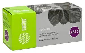 Картридж Cactus CS-TN2375, черный, для лазерного принтера
