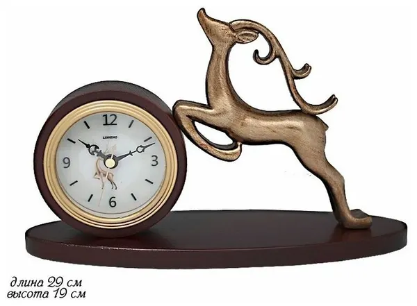 Часы настольные 29*19см Полистоун 525-063 118-525-063