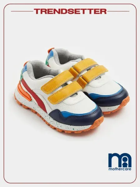Кроссовки детские спортивные на липучках Mothercare