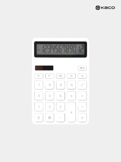 Калькулятор от фирмы Xiaomi Kaco Lemo Desk Electronic Calculator