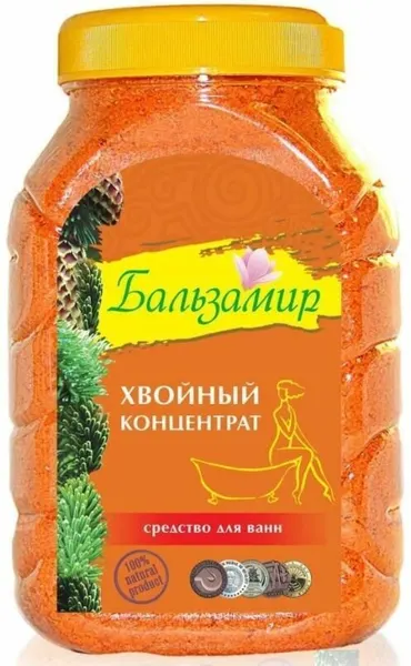 Бальзамир. Хвойный концентрат для ванн 600 грамм