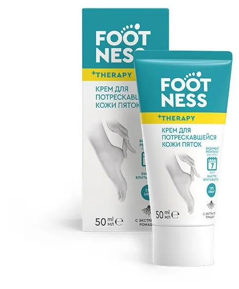 FOOTNESS крем для потрескавшейся кожи пяток 50МЛ