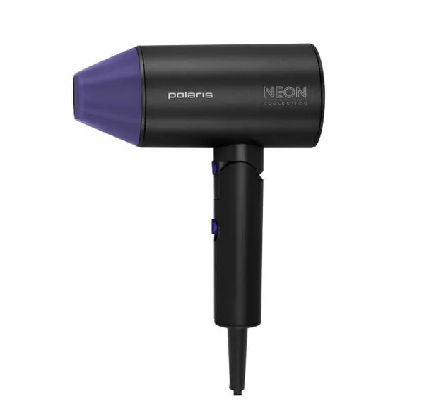 Фен POLARIS PHD 2120Ti черный/фиолетовый