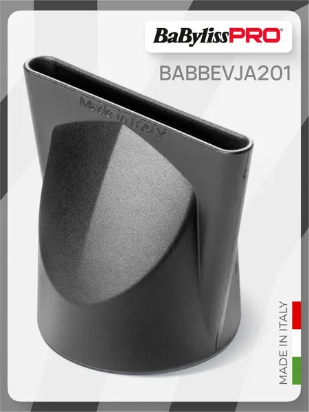 Насадка-концентратор BaByliss Pro BABBEVJA201, размер сопла 60х6 мм, посадочный диаметр 42 мм, крепление с защелками