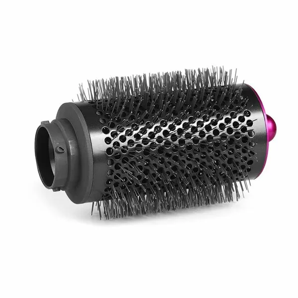 Брашинг 55мм широкий. Цвет Фуксия. Насадка для стайлера Dyson Airwrap. Большая круглая щетка для создания объема.