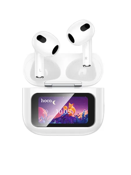 Беспроводные наушники Hoco EW81 с сенсорным дисплеем BT 5.4, цвет Белый