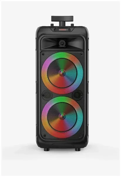 Портативная колонка BT SPEAKER ZQS-8211 Bluetooth, с микрофоном для караоке, FM, MP3 и подсветкой