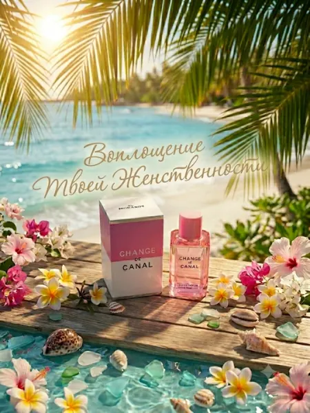 Женская парфюмерная вода – Change De Canal Eau Fresh, 100мл