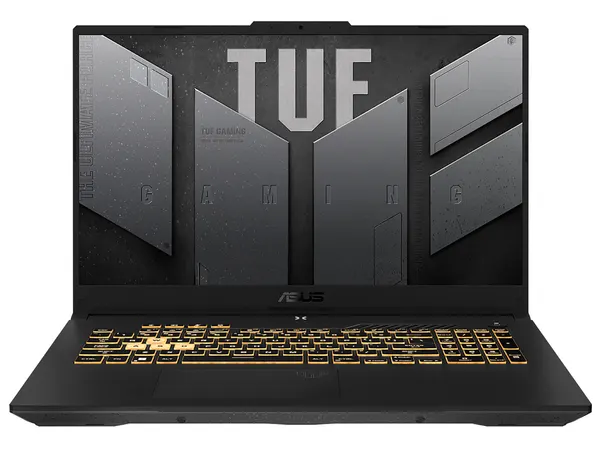 Ноутбук ASUS TUF Gaming F17 FX707VJB-HX100 90NR0MY5-M003R0 (17.3", 16 ГБ/SSD 512 ГБ) Серый