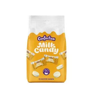 Молочная конфета Milk candy со вкусом банана, 50 гр