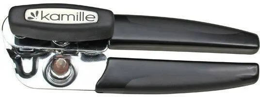 Нож консервный 16,5 см. с двумя пластиковыми ручками Kamille KM-5068 (черный)