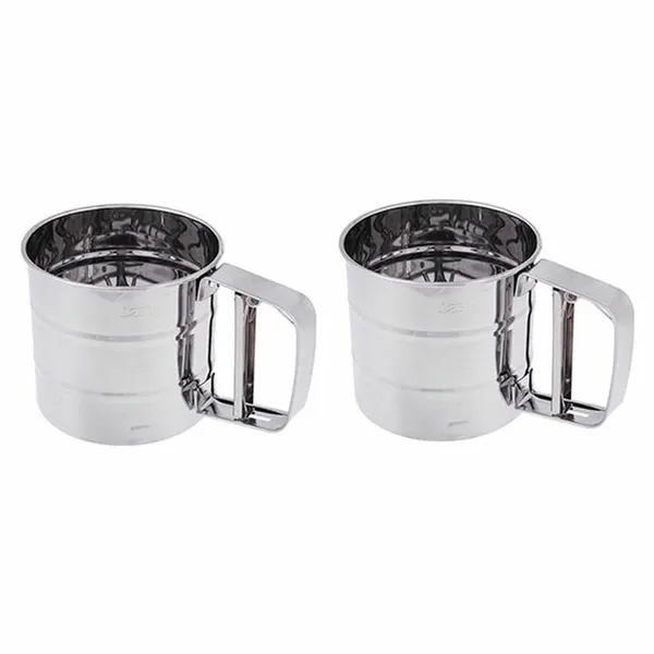 Mallony Сито кружка для муки Fornata 10,5 х 9,5 х 14 см, 2 штуки